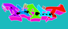 image, drunkenfist.com digital graffiti styles
