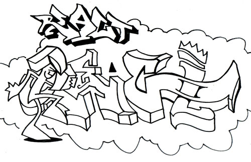 Freestyle Graffiti Sketchificationism | Java+++