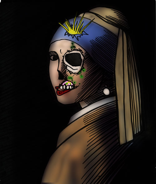 zombie-with-a-pearl-earring
